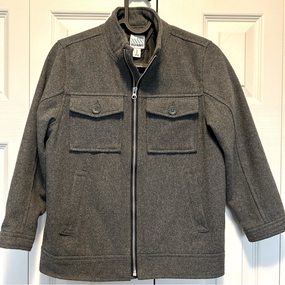 Boys Wool Jacket from Old Navy
